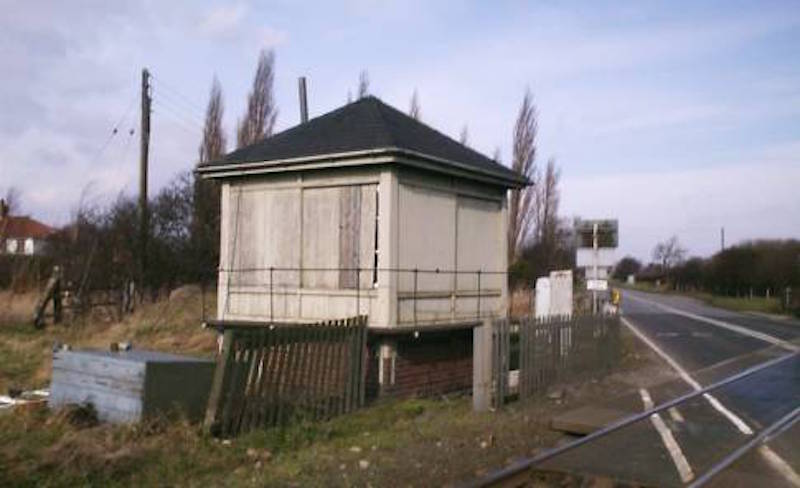 Another view of the box which remained in situ for use by temporary crossing attendants during manual working until February 2007