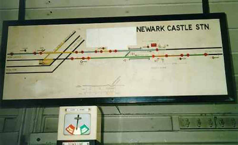 Newark Castle diagram