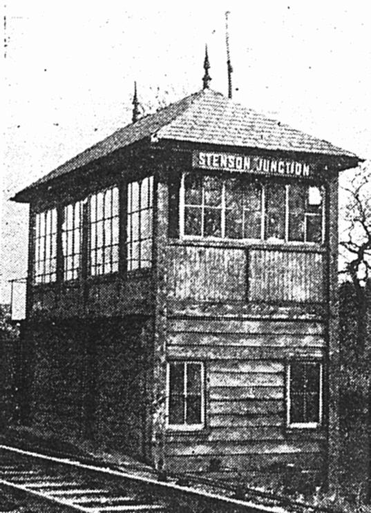 Stenson Junction box prior to the 1950's resignalling