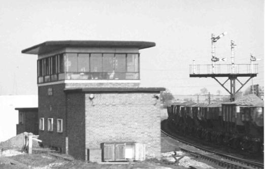 Stenson Junction from a passing Up train